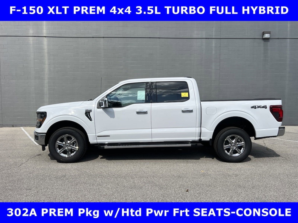 New 2024 Ford F-150 XLT 4x4 3.5L PwrBOOST HYBRID w/TOW-HAUL Pkg PICKU