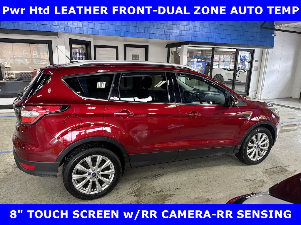 Certified 2017 Ford Escape Titanium 2.0L Turbo w/Pwr Htd Leather Front SUV