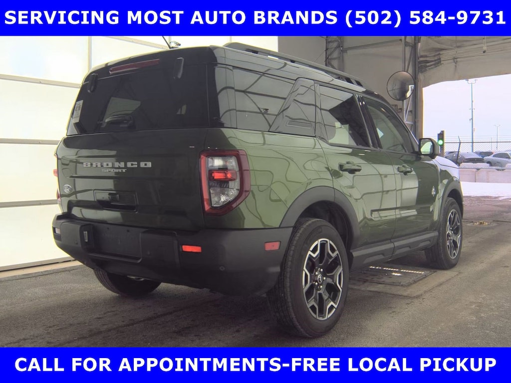 Certified 2025 Ford Bronco Sport CERTIFIED-OUTER BANKS w/MOON-LEATHER SUV