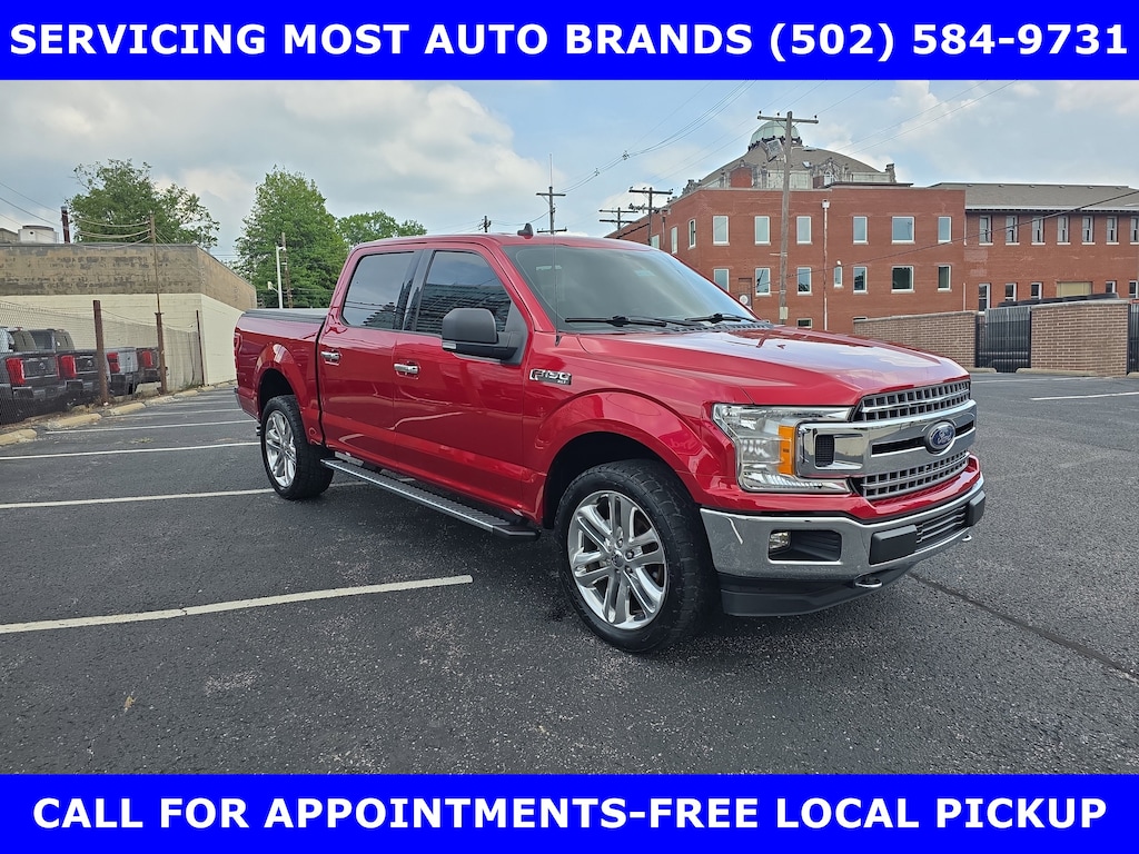Certified 2020 Ford F-150 CERTIFIED-FX4 XLT 4x4 5.0L V-8 w/TOW-CHROME Truck SuperCrew Cab