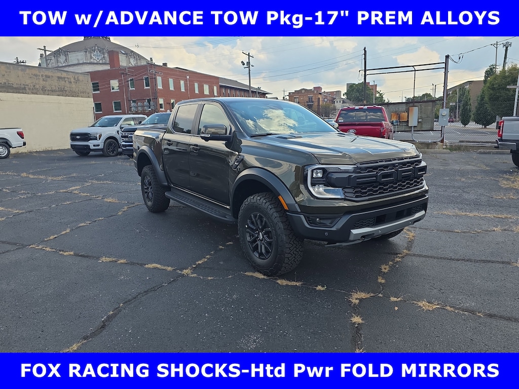 New 2025 Ford Ranger Raptor 4x4 3.0L V6 (405hp) Twin Turbo Crew Cab Pickup