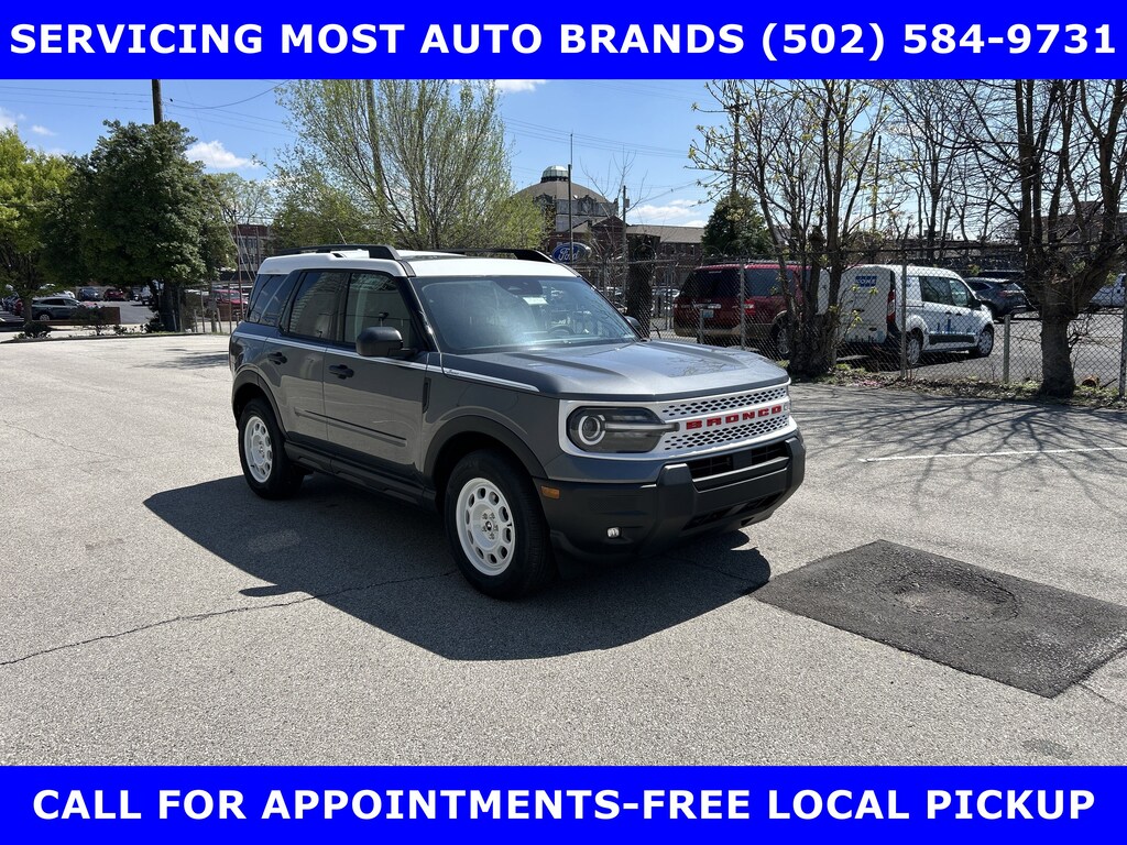 New 2025 Ford Bronco Sport Heritage 4x4 Turbo w/Pwr Moonroof-Convenience Pkg Sport Utility