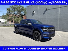 2026 Ford F-150 STX LOBO 4x4 5.0L V8 (400hp) w/22in ALLOYS Crew Cab Pickup