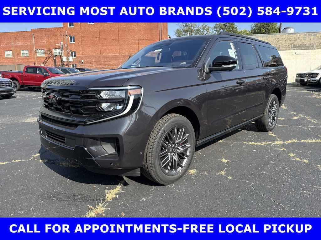 New 2025 Ford Expedition Max PLATINUM STEALTH 3.5L H.O. (440hp) w/MOON-22in ALLOYS Sport Utility