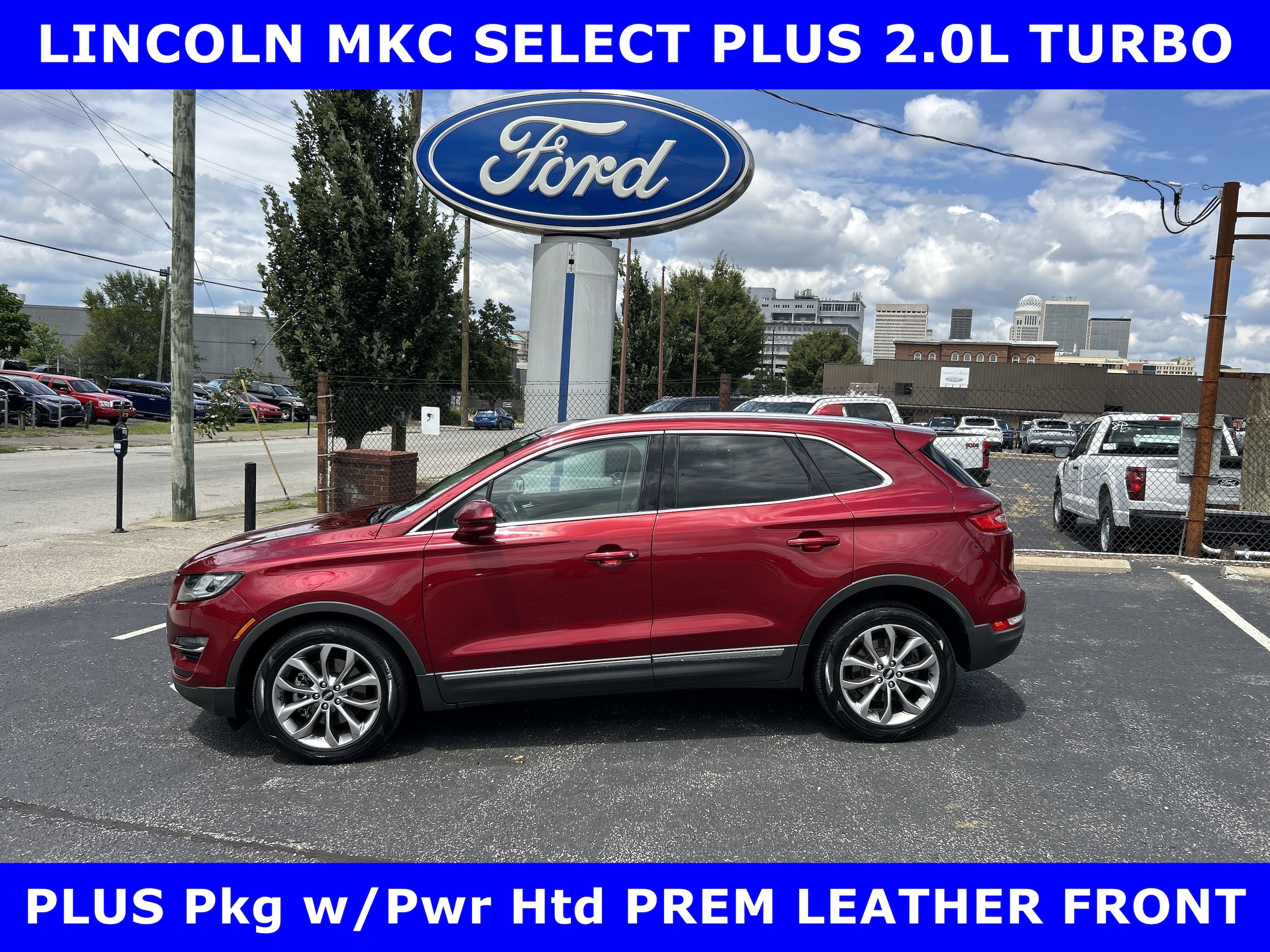 2019 Lincoln MKC SELECT PLUS 2.0L w/LEATHER
