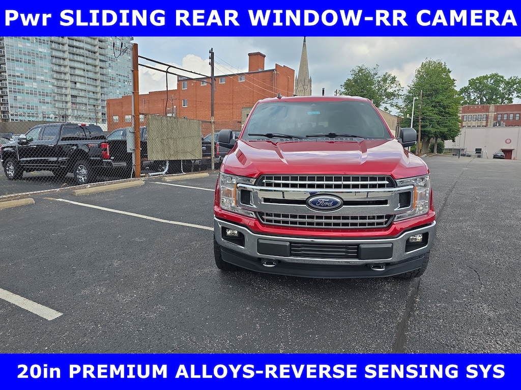 Certified 2020 Ford F-150 CERTIFIED-FX4 XLT 4x4 5.0L V-8 w/TOW-CHROME Truck SuperCrew Cab