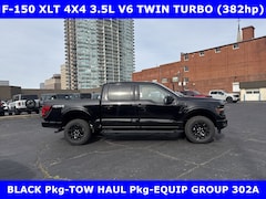 2026 Ford F-150 XLT BLACK Pkg 4x4 3.5L TURBO (382hp) w/TOW Crew Cab Pickup