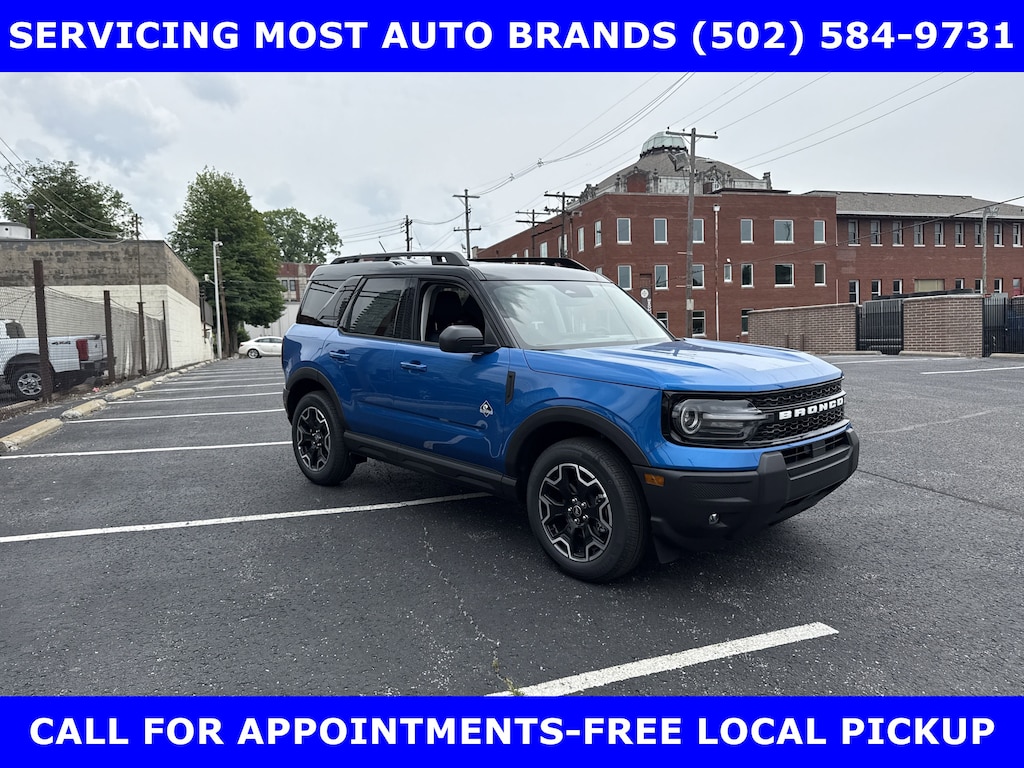 New 2025 Ford Bronco Sport Outer Banks 4x4 w/Prem Trim Pwr Htd Front Seats Sport Utility