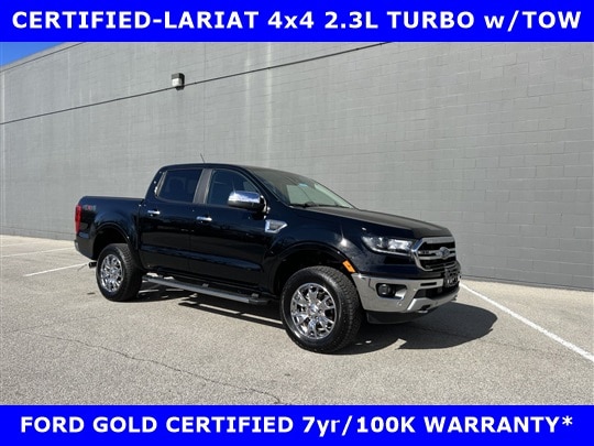 2022 Ford Ranger CERTIFIED-LARIAT 4x4 2.3L TURBO w/TOW-TECH-LEATHER Truck SuperCrew