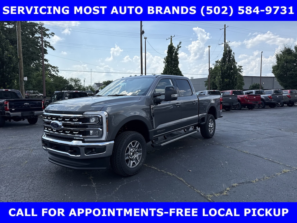 New 2025 Ford F-250 LARIAT 4x4 6.7L TURBO DIESEL w/5th WHEEL PREP PICKU