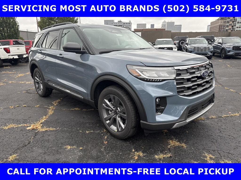 New 2025 Ford Explorer Active 4WD w/Comfort Pkg-20" Prem Alloys Sport Utility