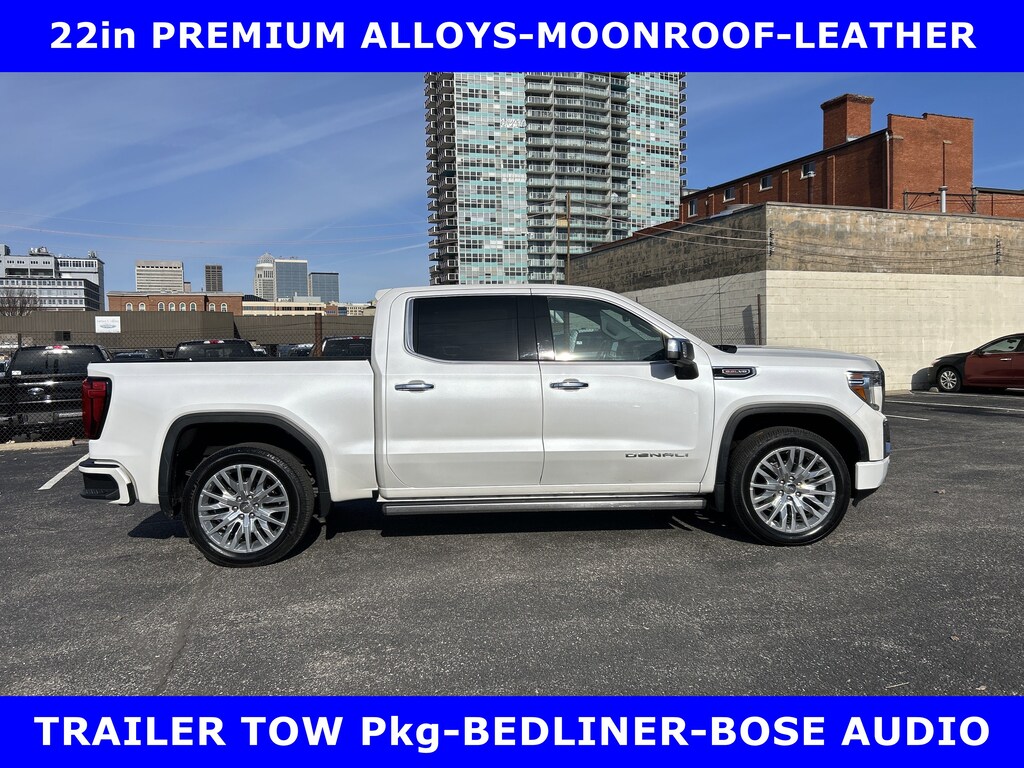 Certified 2019 GMC Sierra 1500 CERTIFIED-DENALI ULTIMATE 6.2L (420hp) Truck Crew Cab