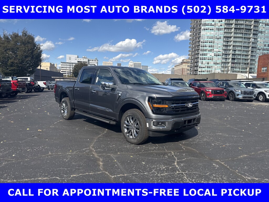 New 2025 Ford F-150 XLT PREM 4x4 3.5L TURBO (400hp) TOW-20in ALLOYS Crew Cab Pickup