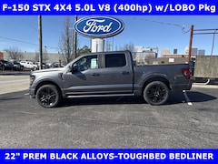 2026 Ford F-150 STX LOBO 4x4 5.0L V8 (400hp) w/22in BLACK ALLOYS Crew Cab Pickup