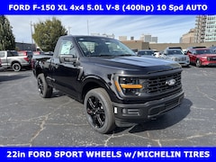 2025 Ford F-150 XL 4x4 5.0L V-8 (400hp) w/22in SPORT ALLOYS Regular Cab Pickup