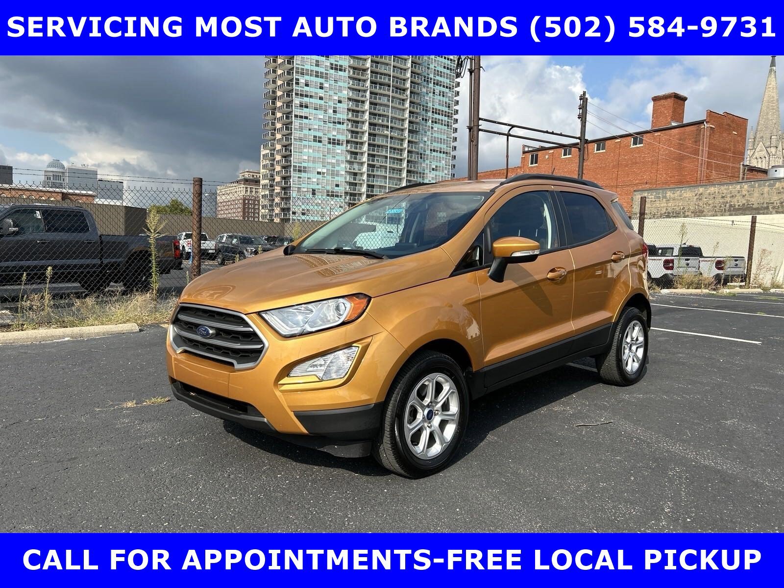 Certified 2022 Ford EcoSport SE with VIN MAJ6S3GL0NC467081 for sale in Louisville, KY