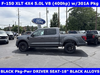 2026 Ford F-150 XLT 4x4 5.0L V8 (400hp) w/Black Pkg Crew Cab Pickup