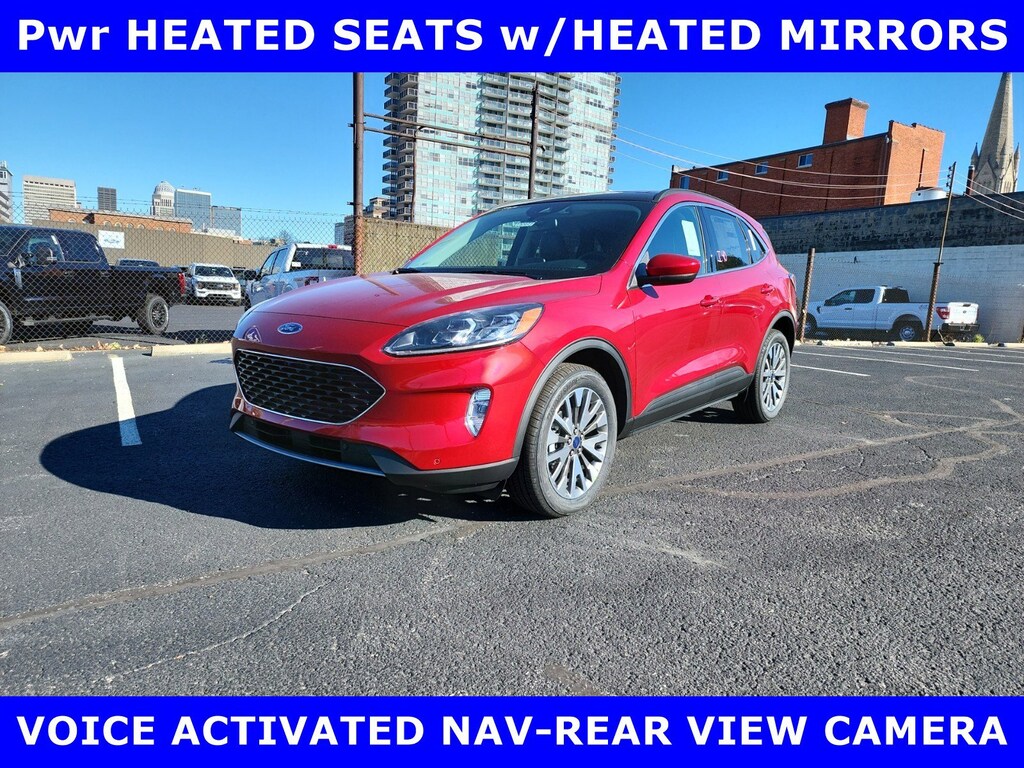 New 2022 Ford Escape TITANIUM AWD 2.0L TURBO w/MOON-TOW-NAV Sport Utility