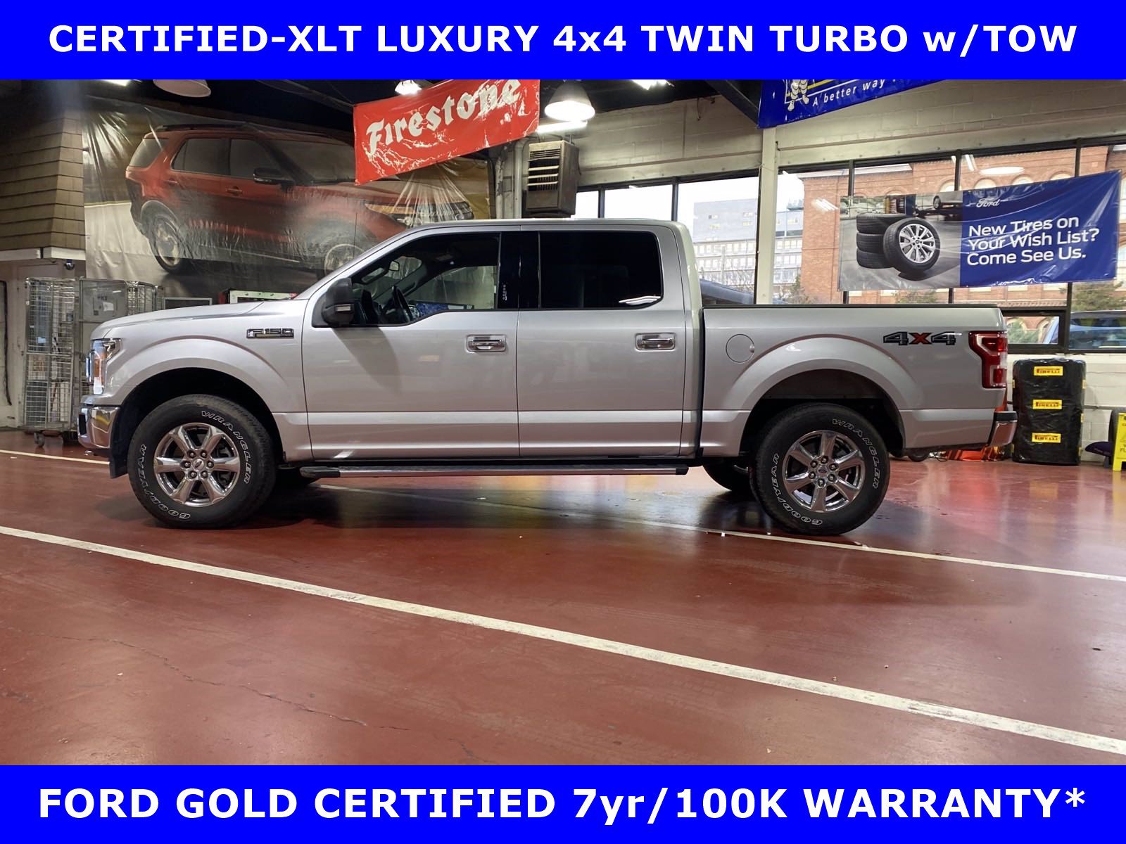 2019 Ford F-150 CERTIFIED-XLT 4x4 TWIN TURBO w/TOW-CONSOLE-NAV Truck SuperCrew Cab