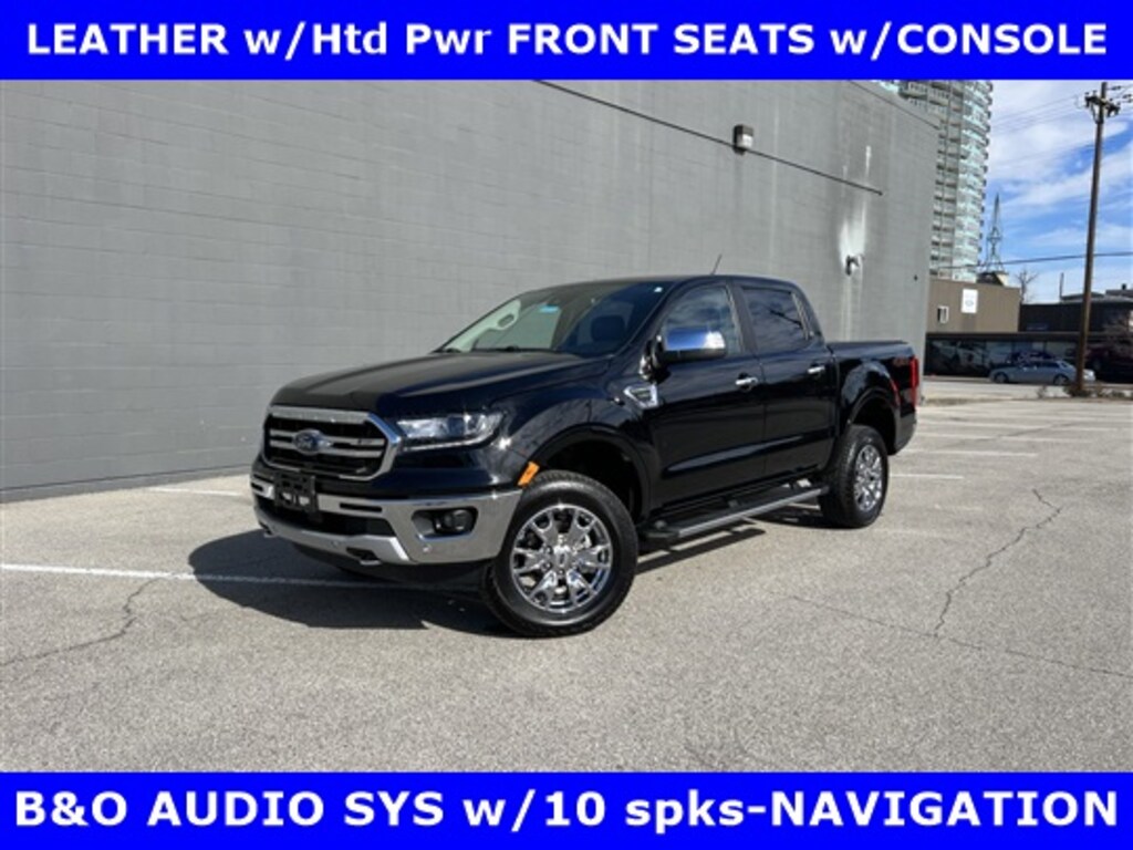 Certified 2022 Ford Ranger CERTIFIED-LARIAT 4x4 2.3L TURBO w/TOW-TECH-LEATHER Truck SuperCrew