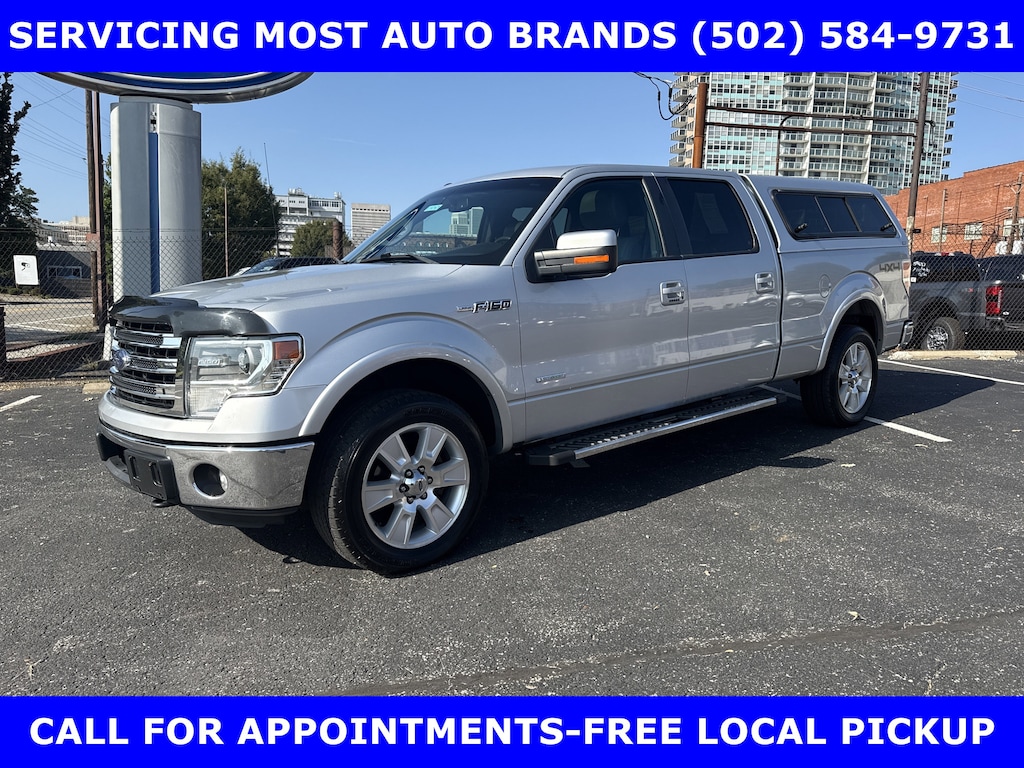 Used 2013 Ford F-150 LARIAT 4x4 3.5L TURBO w/MOON-TOW Truck SuperCrew Cab