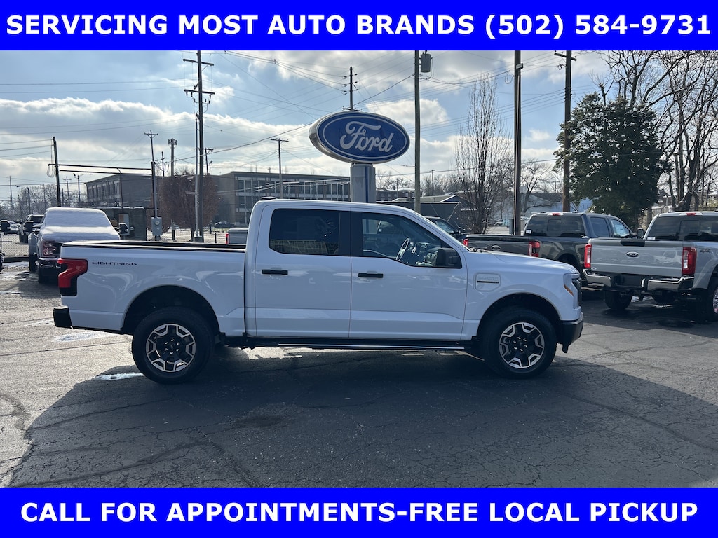 Certified 2022 Ford F-150 Lightning CERTIFIED-PRO 4x4 w/MAX TOW-9.6KW ONBOARD Truck SuperCrew Cab