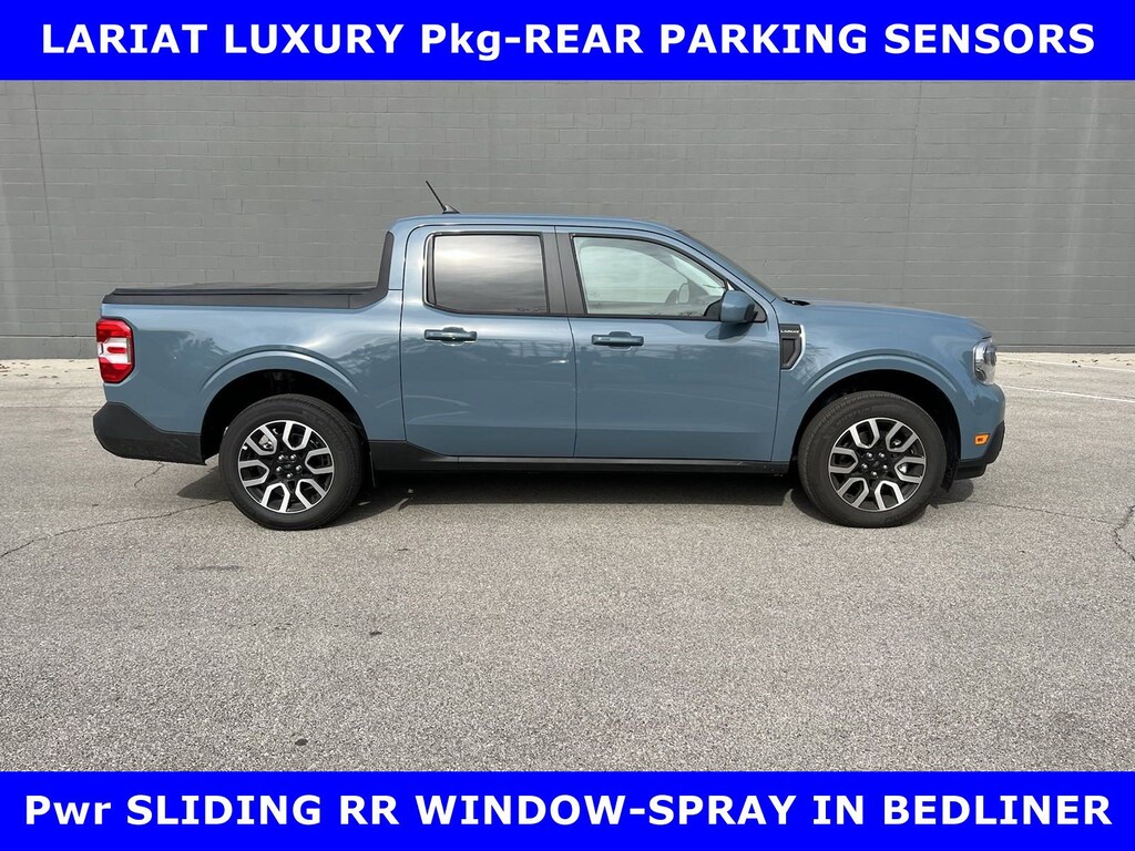 Certified 2022 Ford Maverick CERTIFIED-LARIAT AWD 2.0L TURBO w/MOON-LEATHER Truck SuperCrew