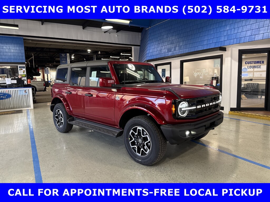 New 2026 Ford Bronco Outer Banks 4x4 2.7L V6 (330hp) w/Hard Top Convertible