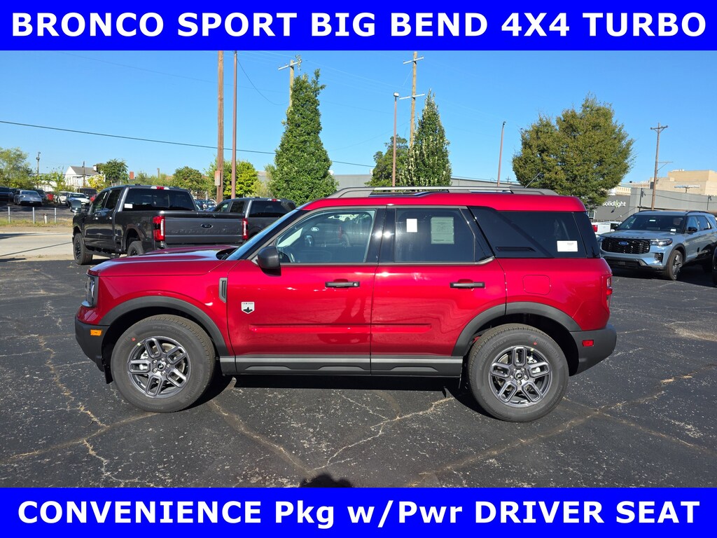 New 2025 Ford Bronco Sport Big Bend 4x4 w/Convenience Pkg Sport Utility