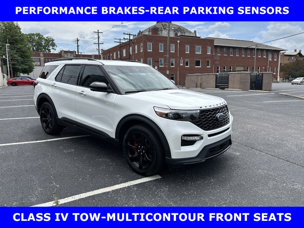 Certified 2022 Ford Explorer CERTIFIED-ST 4WD w/401A-MOON-HIGH Pkg SUV