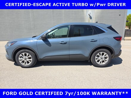 2023 Ford Escape CERTIFIED-ACTIVE TURBO w/Pwr DRIVER-ALLOYS SUV