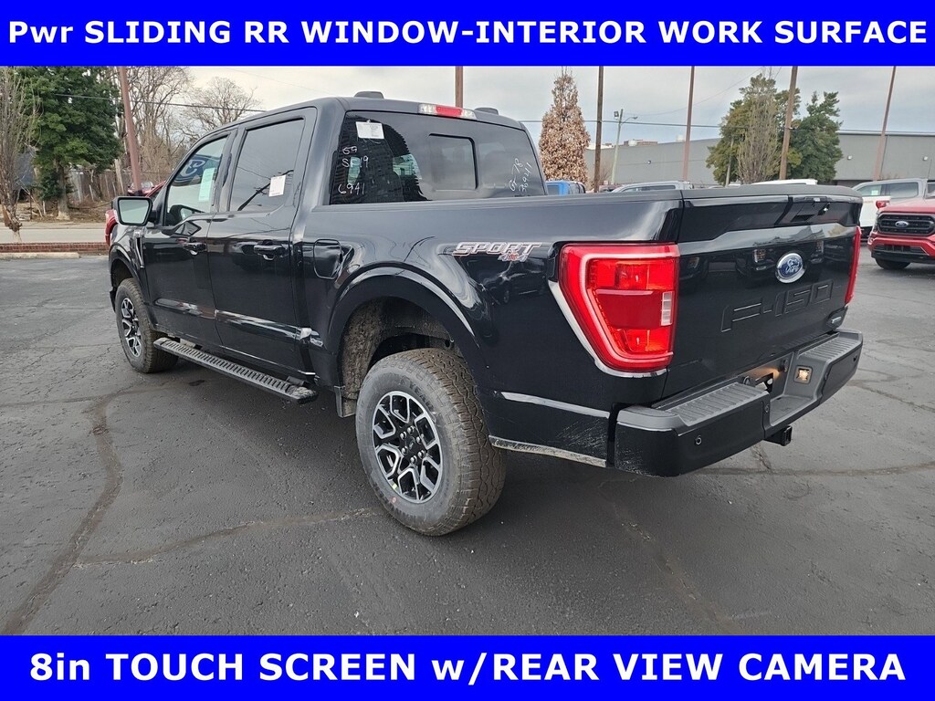 New 2023 Ford F-150 SPORT XLT 4x4 3.5L TURBO w/302A-TOW Pkg Crew Cab Pickup