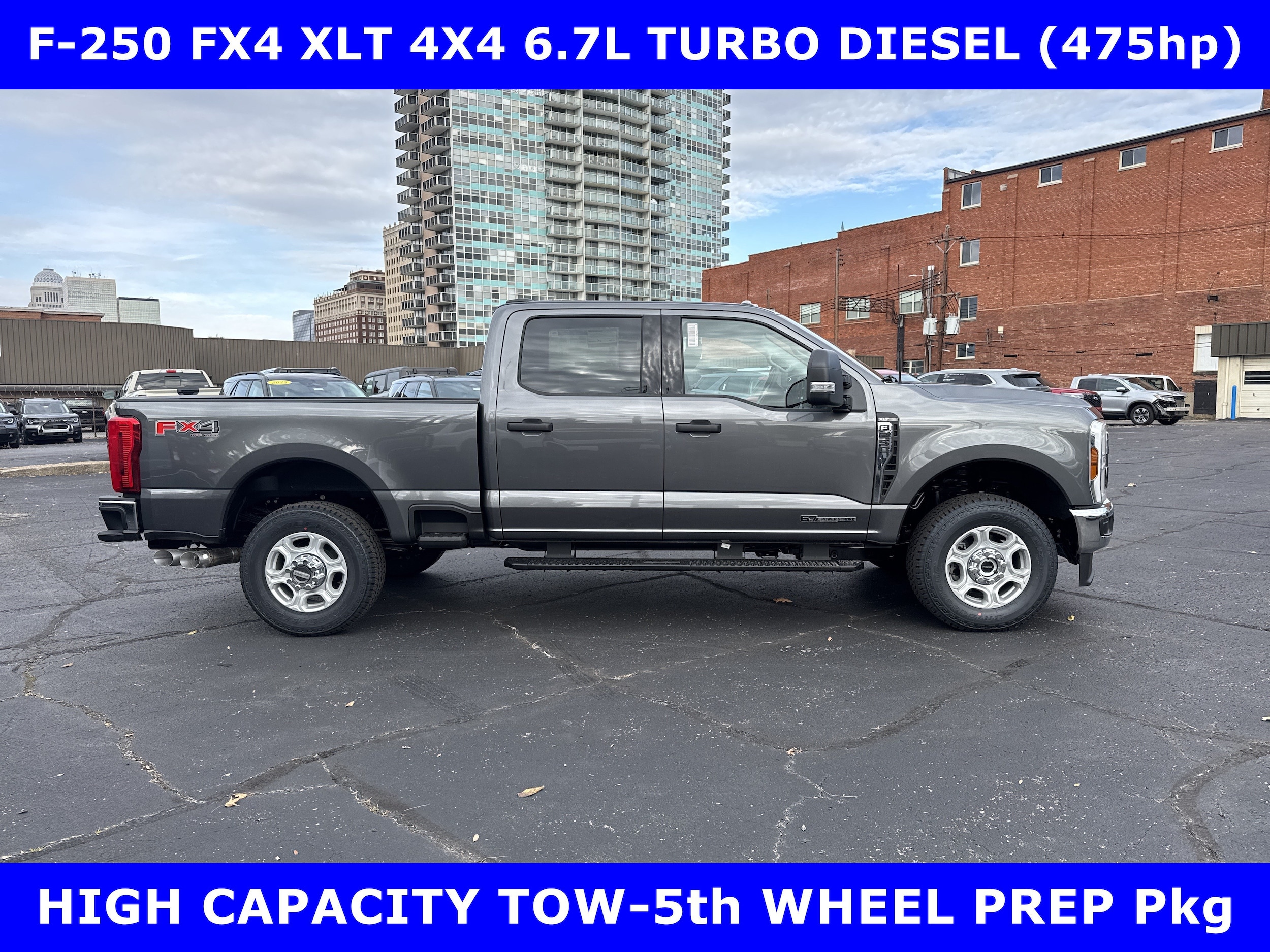 2026 Ford F-250 FX4 XLT 4x4 6.7L DIESEL (475hp) w/5th WHEEL PREP Crew Cab Pickup