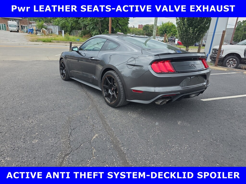 Certified 2019 Ford Mustang CERTIFIED-GT PREM w/ACTIVE VALVE EXHAUST Coupe