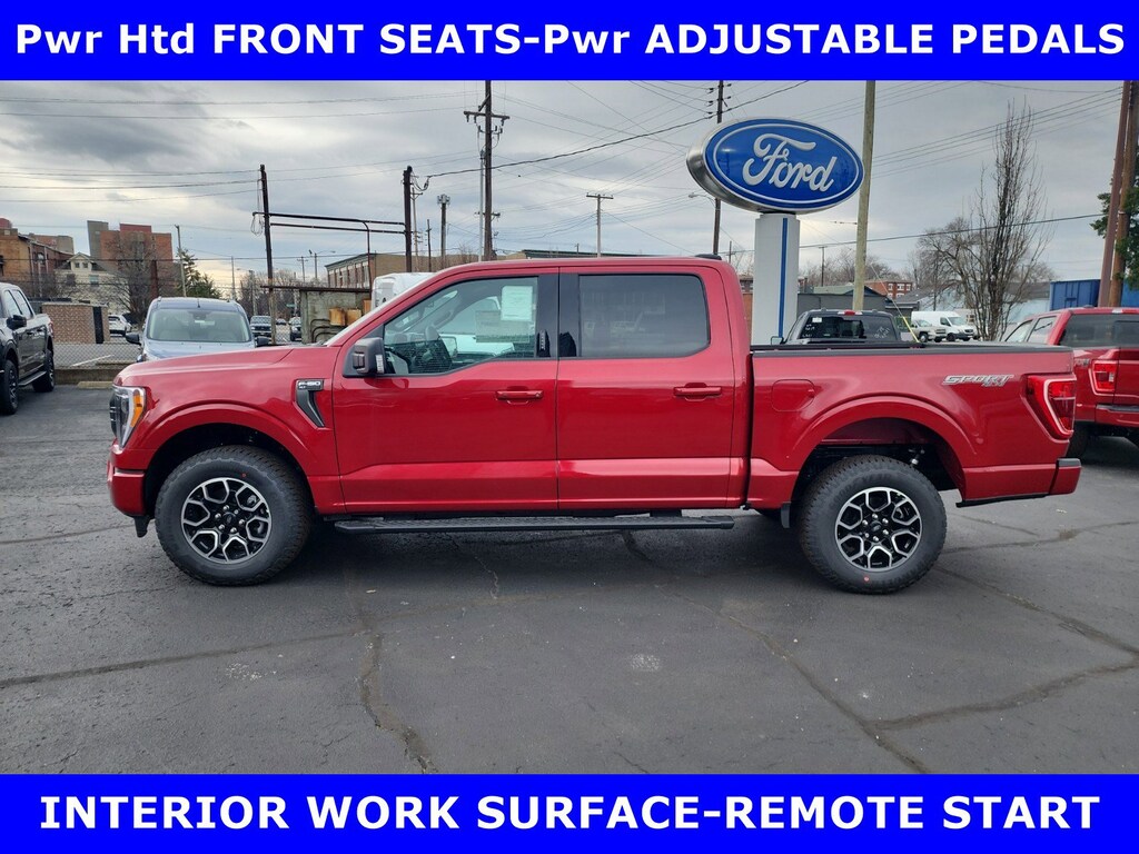 New 2022 Ford F-150 FX4 SPORT XLT 4x4 3.5L TURBO w/MAX TOW-OFF ROAD Crew Cab Pickup