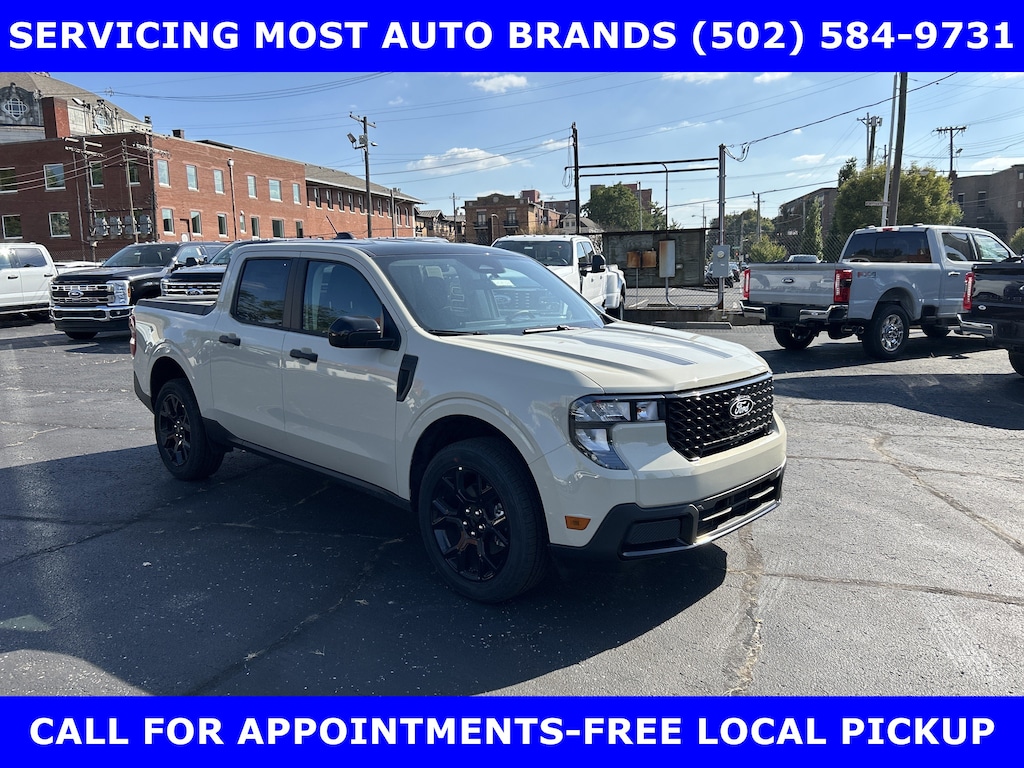New 2025 Ford Maverick XLT Luxury AWD w/Black Appearance Pkg Crew Cab Pickup