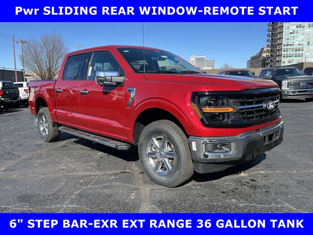 New 2025 Ford F-150 XLT 4X4 3.5L V6 Turbo w/302A Equip Group PICKU