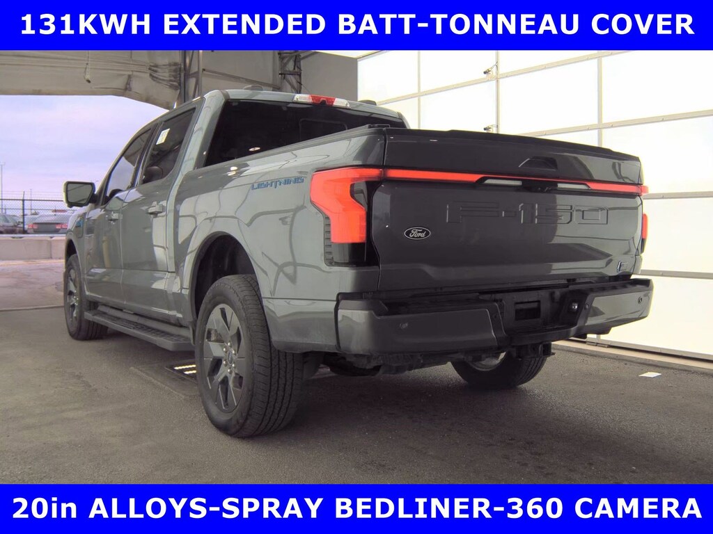 Certified 2024 Ford F-150 Lightning Lariat Truck SuperCrew Cab