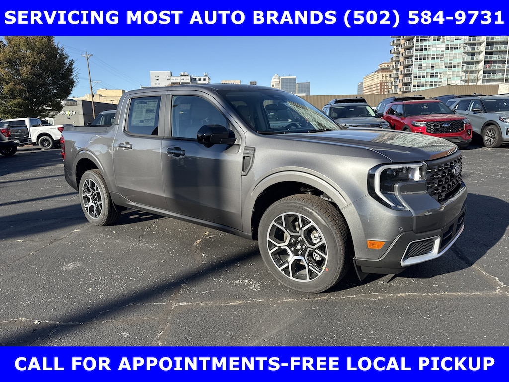 New 2025 Ford Maverick Lariat AWD 2.5L Hybrid Crew Cab Pickup