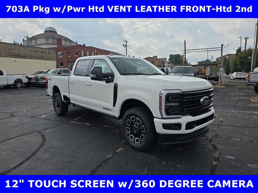 New 2026 Ford F-250 Platinum 4X4 6.7L V8 Diesel w/Twin Panel Moon Crew Cab Pickup