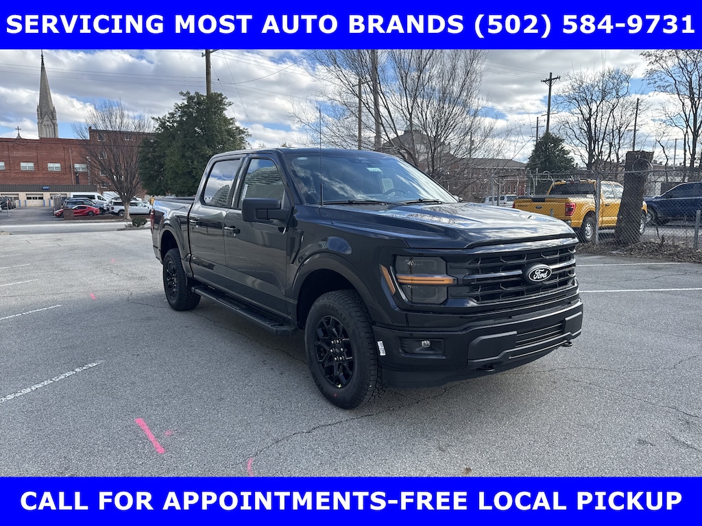 New 2026 Ford F-150 XLT BLACK Pkg 4x4 5.0L V8 (400hp) w/TOW Pkg Crew Cab Pickup