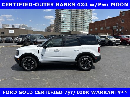 2025 Ford Bronco Sport CERTIFIED-OUTER BANKS w/MOON-LEATHER SUV