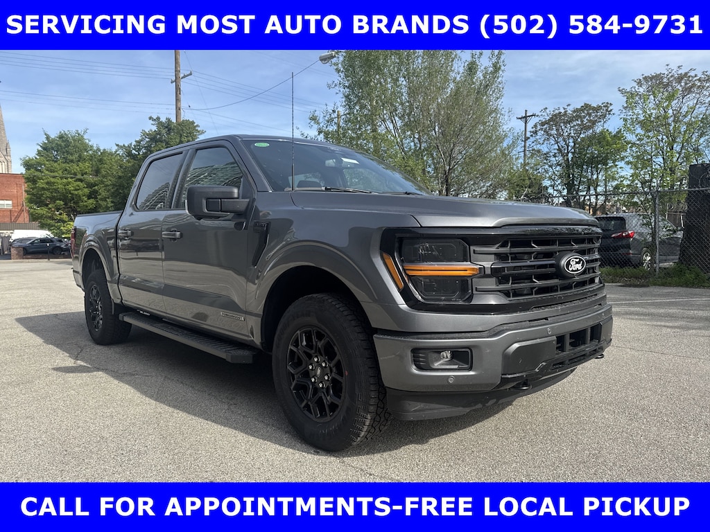 New 2025 Ford F-150 XLT 4x4 3.5L PwrBOOST HYBRID w/BLACK Pkg PICKU