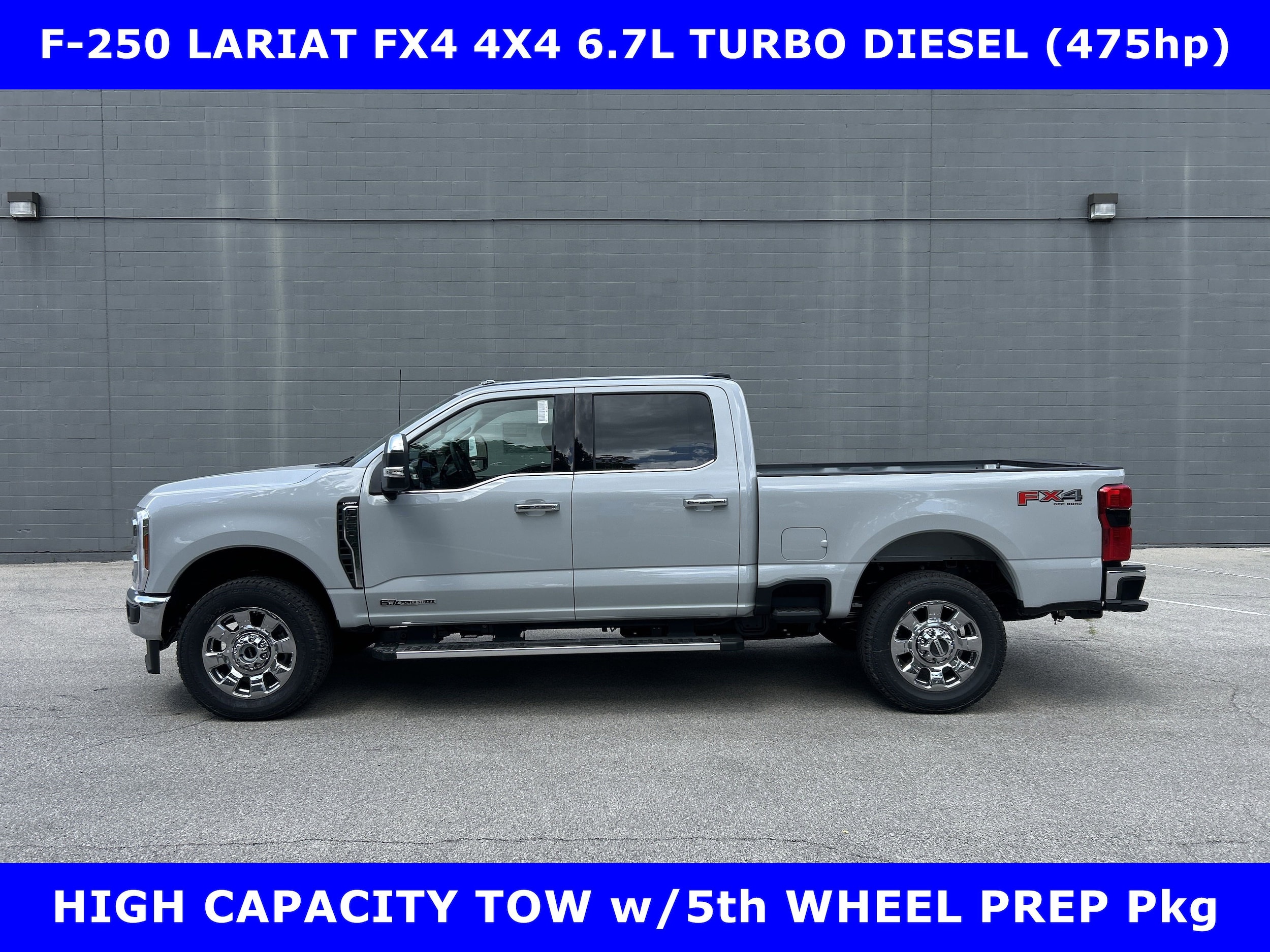 2025 Ford F-250 LARIAT FX4 4x4 6.7 TURBO DIESEL w/HD TOW-CHROME Crew Cab Pickup 2025 Ford F-250 LARIAT FX4 4x4 6.7 TURBO DIESEL w/HD TOW-CHROME Crew Cab Pickup
