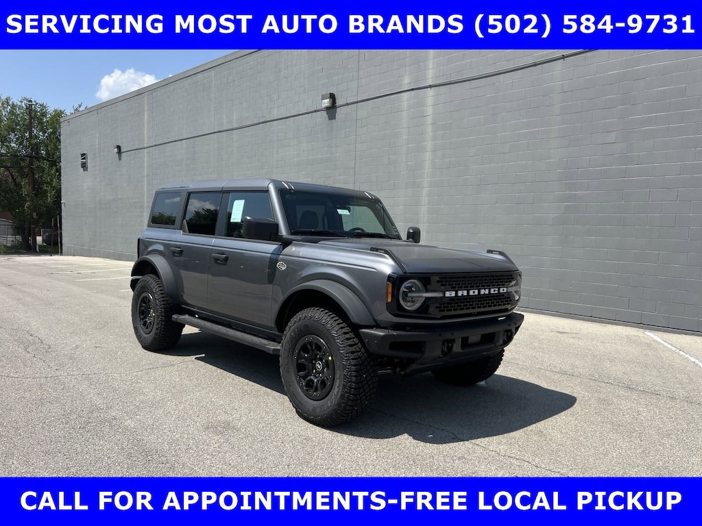 New 2024 Ford Bronco WILDTRAK SASQUATCH 4x4 2.7L V-6 w/TOW-LEATHER UTILI