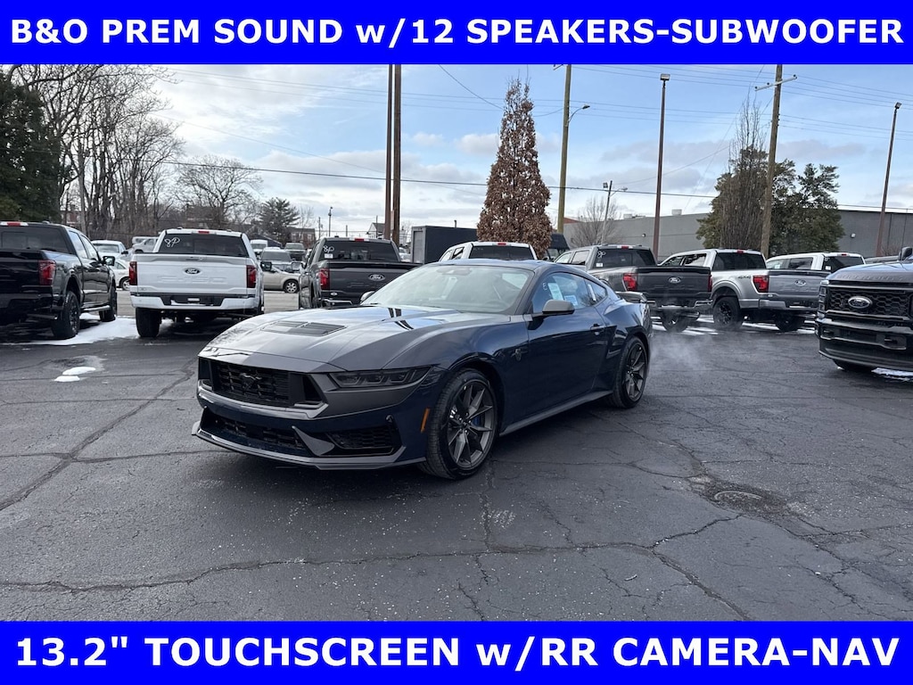 New 2025 Ford Mustang DARK HORSE 5.0L (500hp) 6 Spd-PREM COUPE
