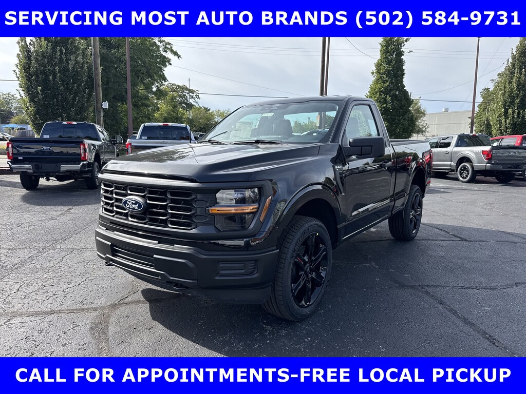 New 2025 Ford F-150 XL 4x4 5.0L V-8 (400hp) w/22in SPORT ALLOYS Regular Cab Pickup