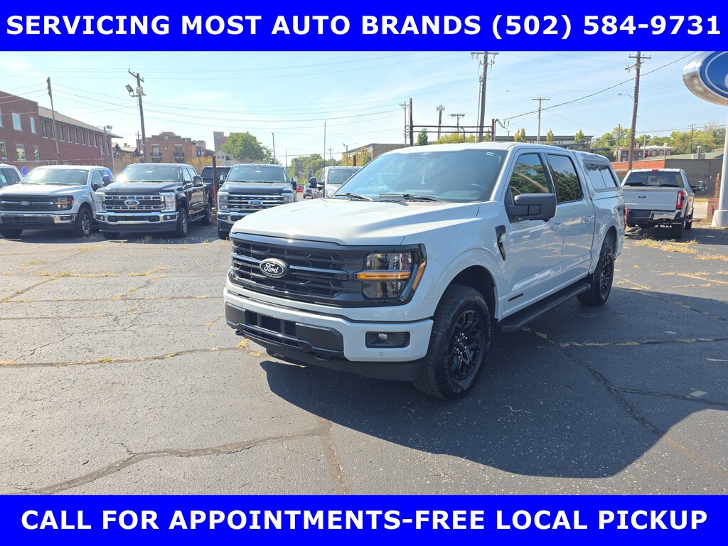 Certified 2024 Ford F-150 CERTIFIED-XLT BLACK Pkg 4x4 w/302A Pkg Truck SuperCrew Cab