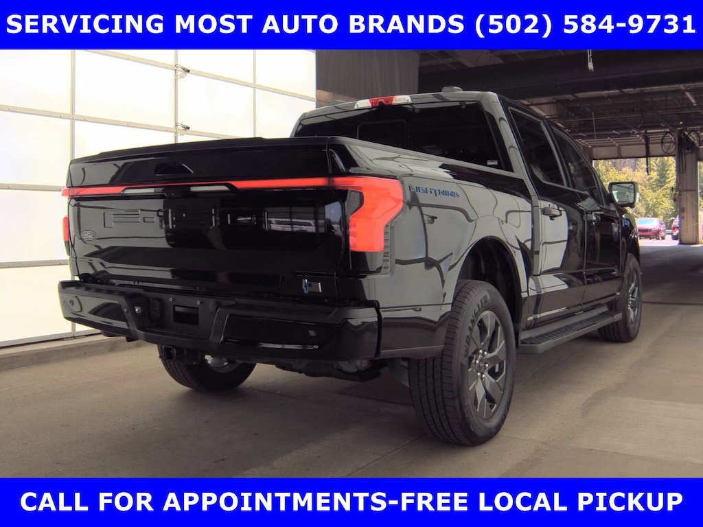 Certified 2024 Ford F-150 Lightning CERTIFIED-LARIAT 4x4 w/MOON-MAX TOW Truck SuperCrew Cab