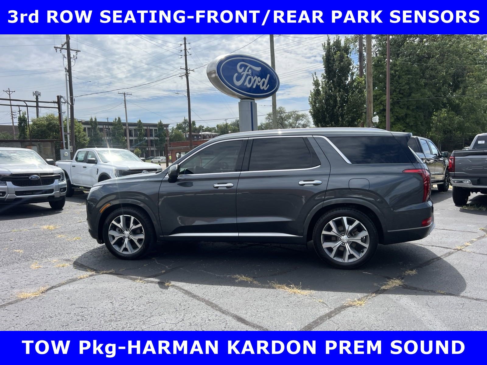 Certified 2021 Hyundai Palisade Limited with VIN KM8R5DHE3MU219030 for sale in Louisville, KY